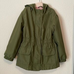 Girls’ Olive Green Utility Jacket